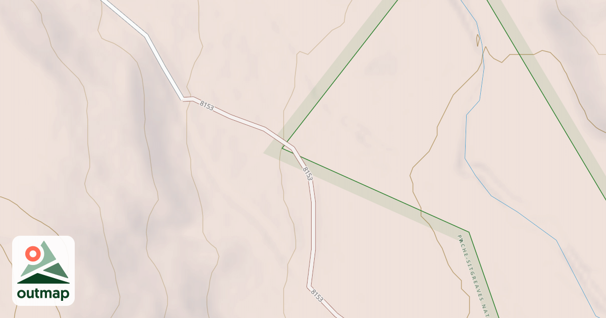 Map of USFS National Forest System Roads {3918A8B7-AB1C-422A-9C70-251571683507}