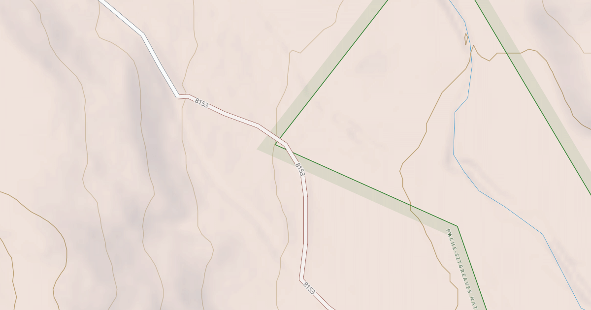 Map preview of USFS National Forest System Roads {3918A8B7-AB1C-422A-9C70-251571683507}