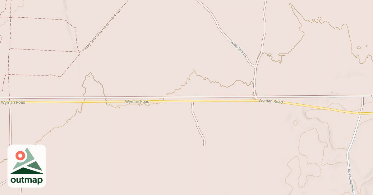 Map of Coalwood Grade Atv