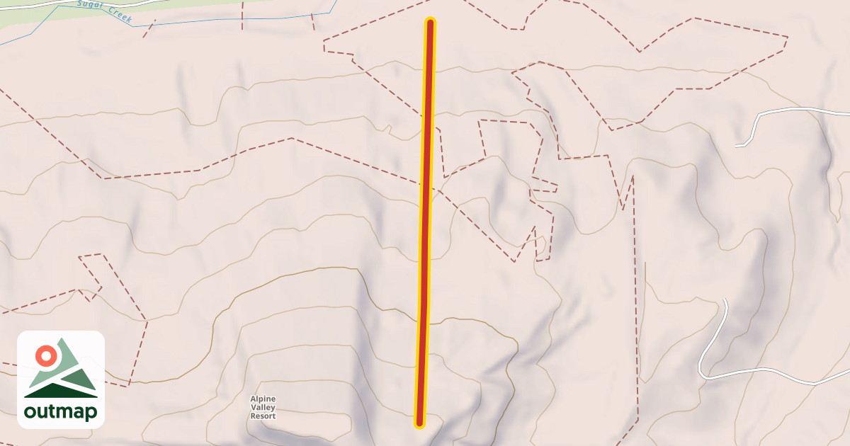Map of Mohawk Chair