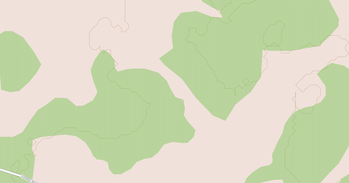 Map preview of USFS National Forest System Roads {50B19416-2E96-4A56-9BDD-E4BDDAADB2E2}