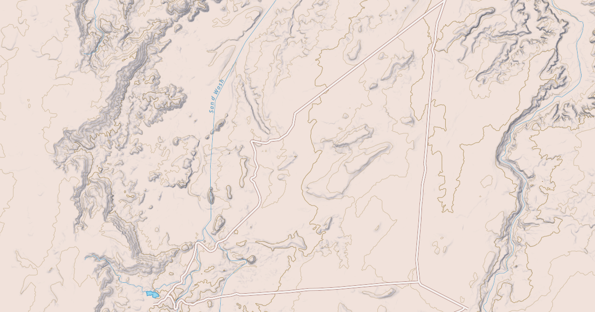 Map preview of BLM National GTLF Public Motorized Roads 15dd1460-e4f8-4175-a636-754662bc50d0