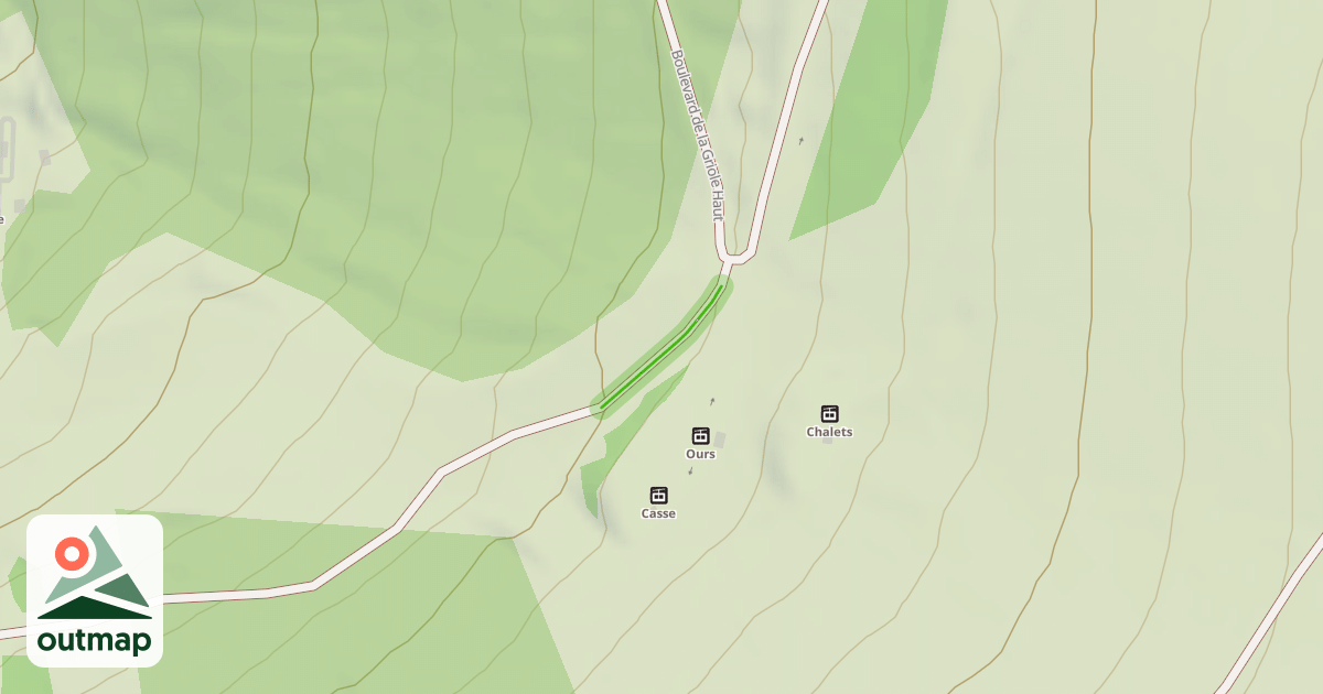Map of Casse