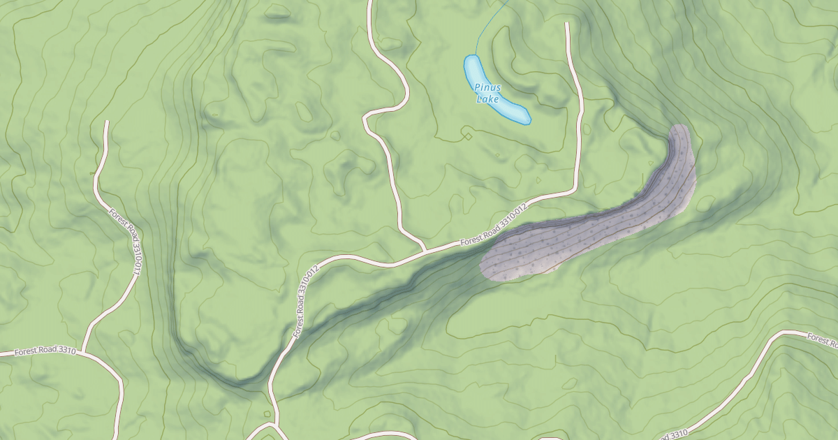 Map preview of PILLAR ROCK