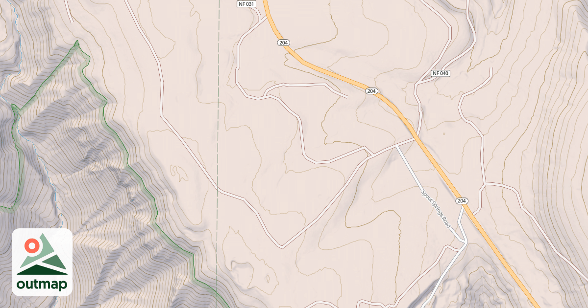 Map of SUMMER HOME PIT
