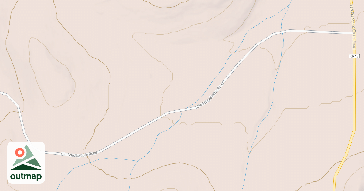 Map of CEDAR SPRINGS