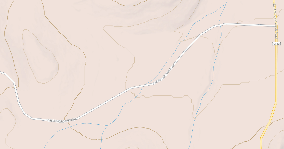Map preview of CEDAR SPRINGS
