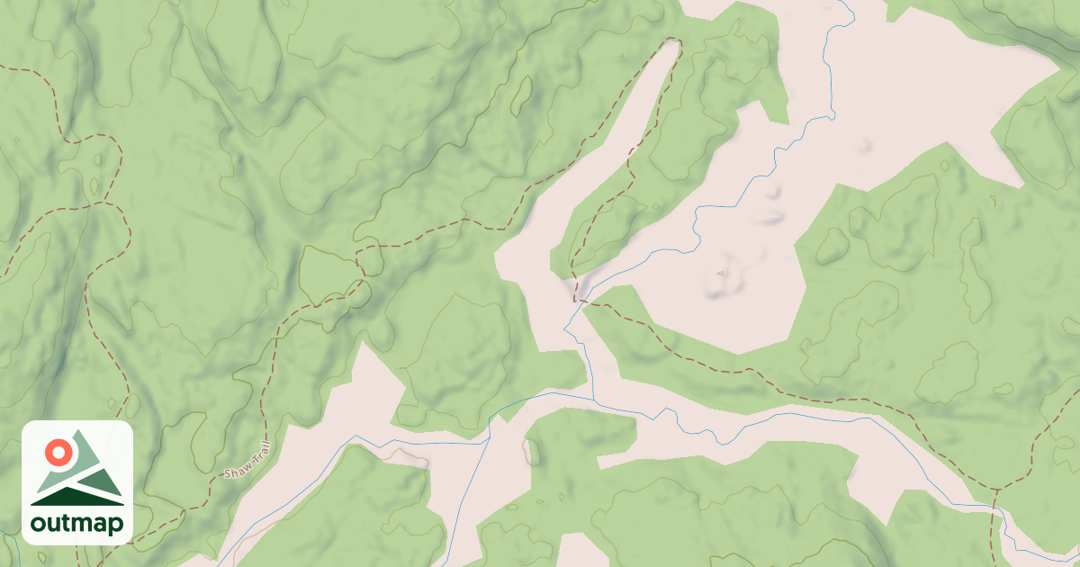 Map of Shaw trail