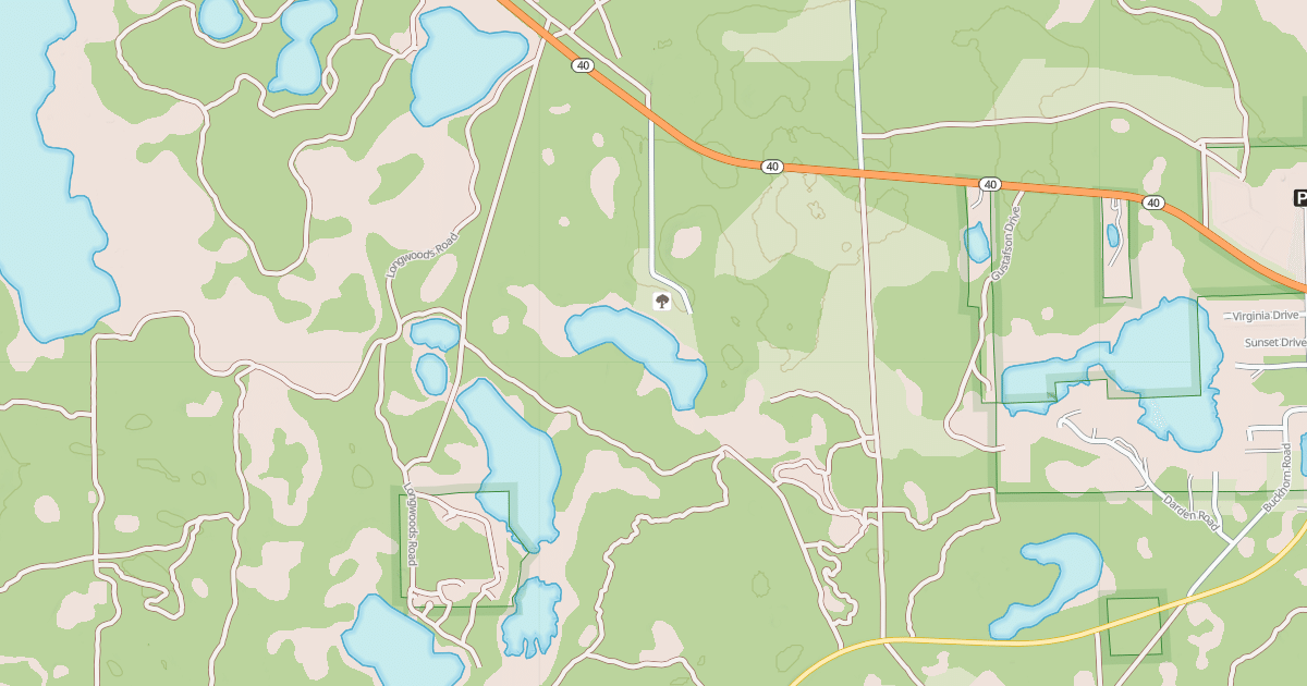 Map preview of USFS National Forest System Roads {954F242B-7E64-41E3-B34A-45EFD7C7194C}