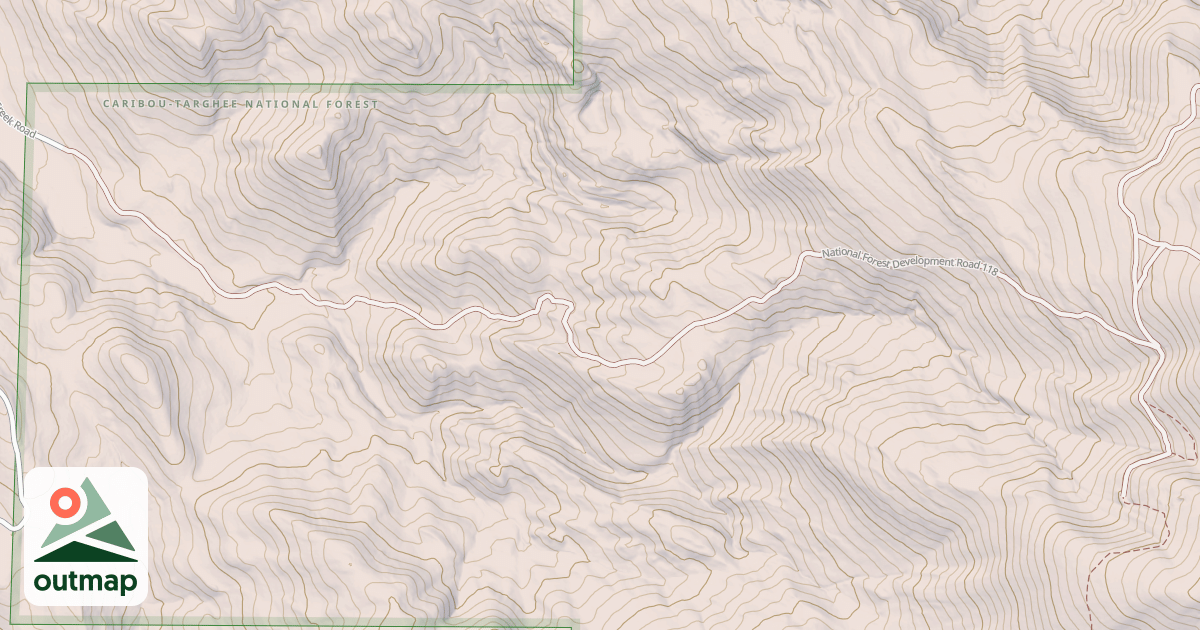 Map of WILLOW CREEK