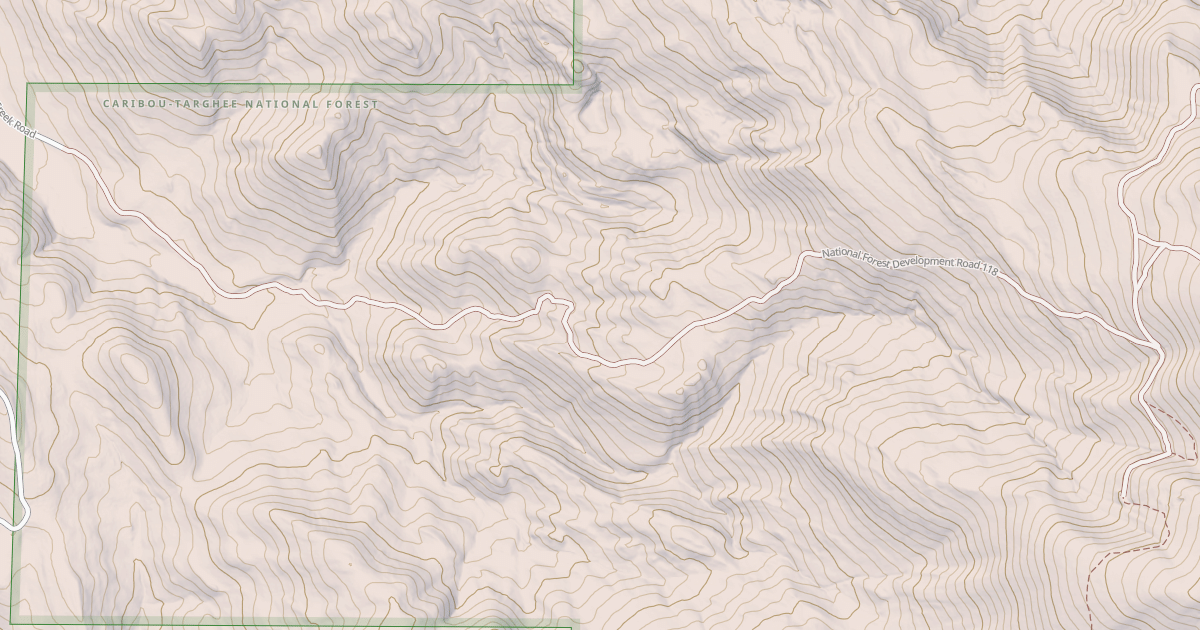 Map preview of WILLOW CREEK