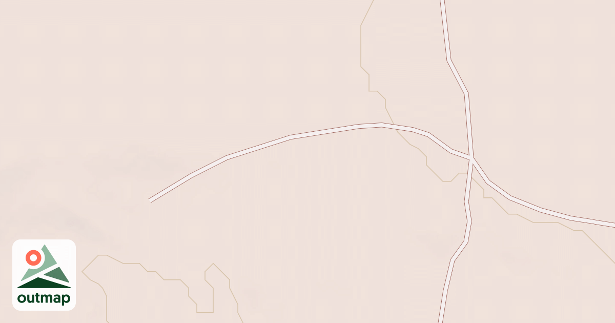Map of CROSS COUNTRY SPUR A