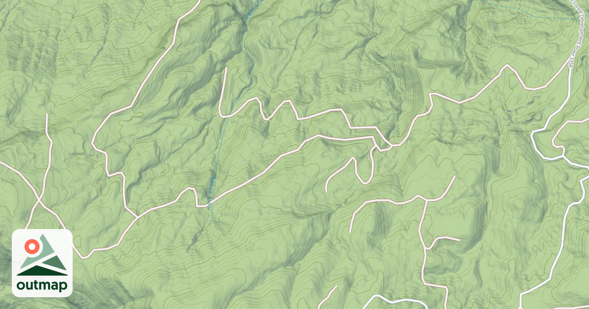 Map of HALL CREEK