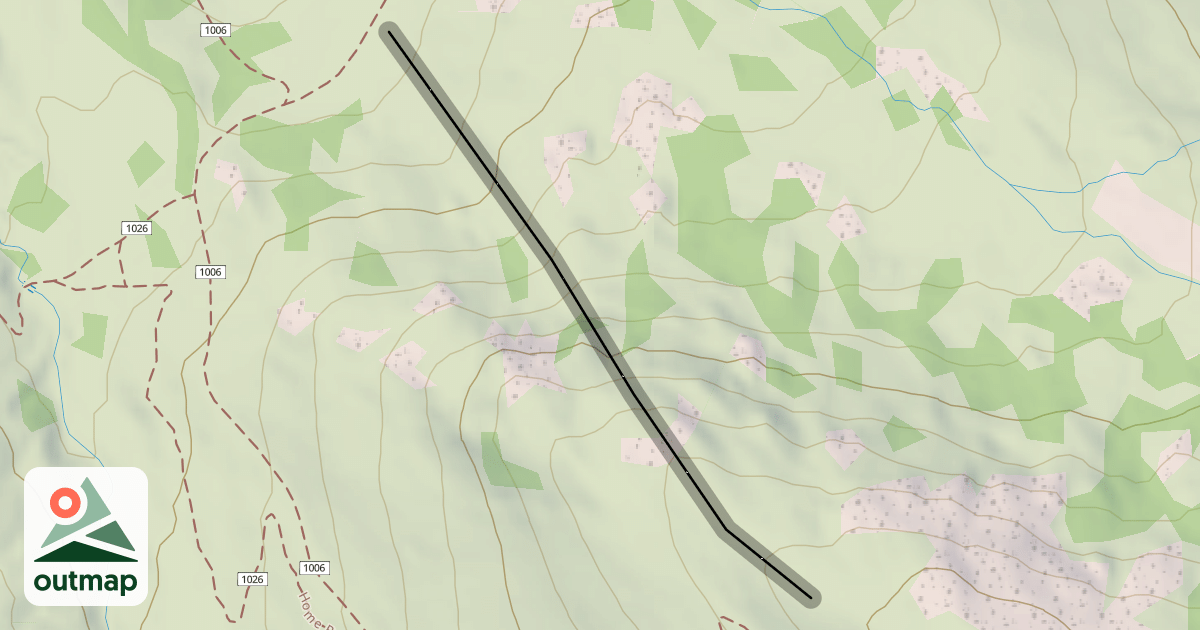 Map of Vail Ridge
