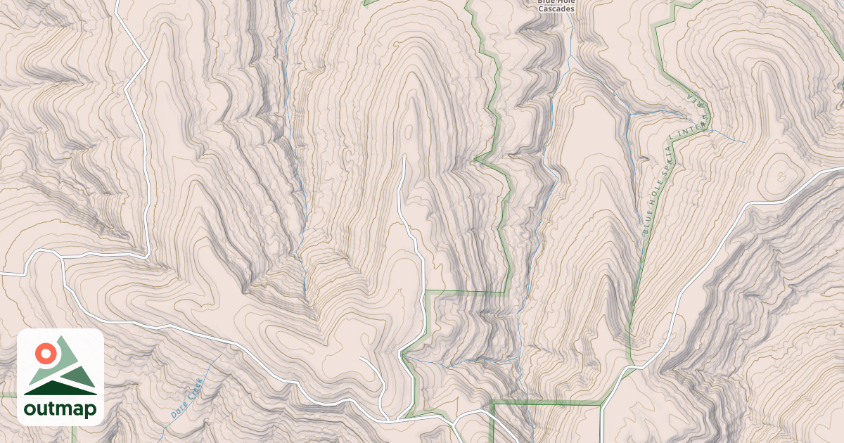 Map of BLUE HOLE