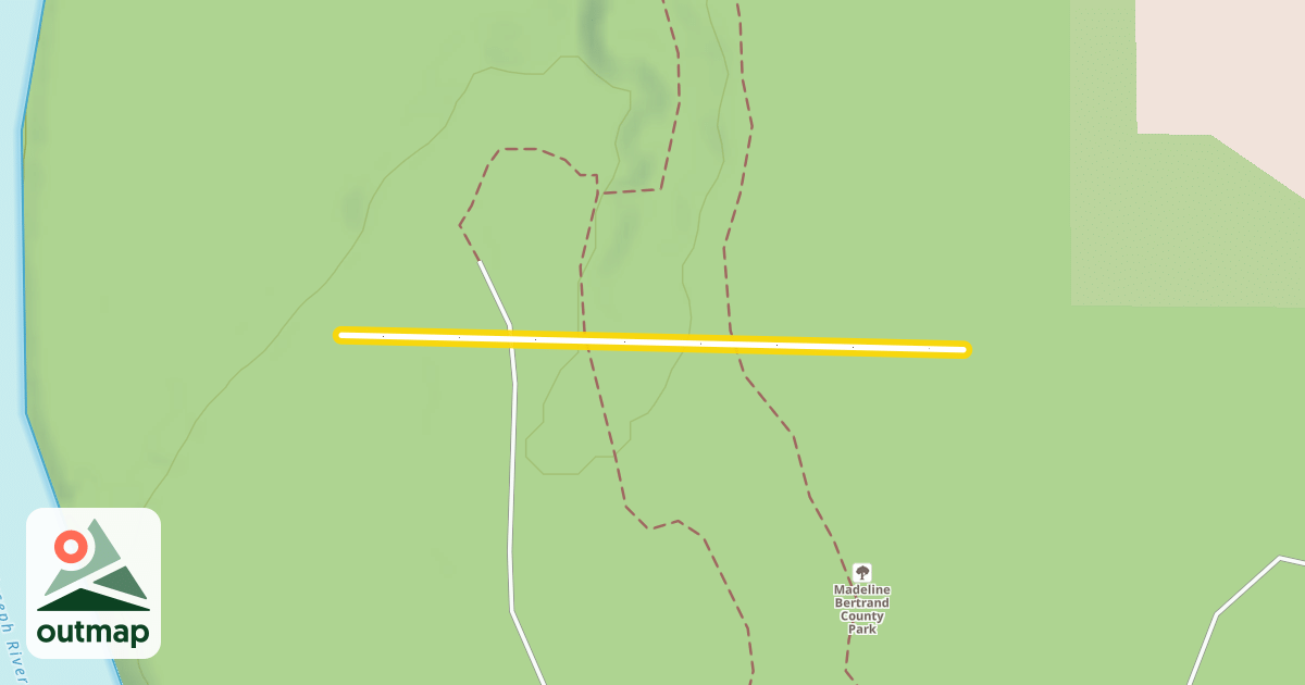 Map of Red Ski Trail