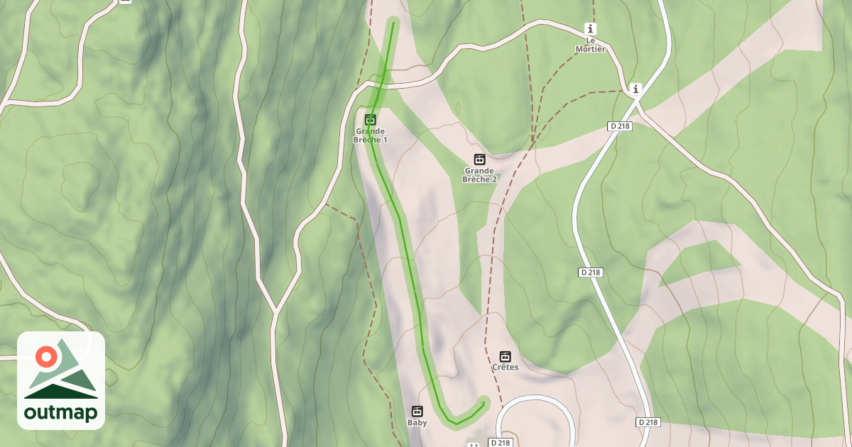 Map of Alisier