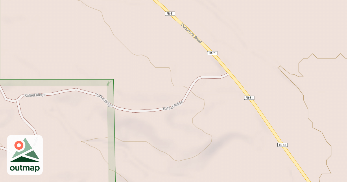 Map of RAFAEL RIDGE