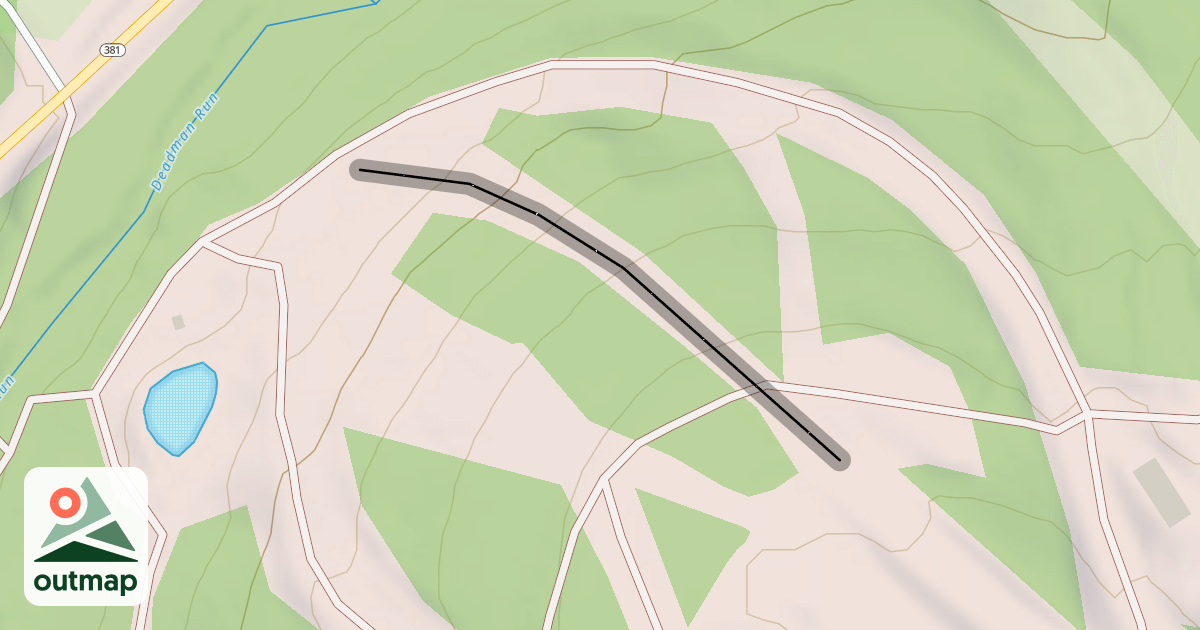Map of Cliff Hanger