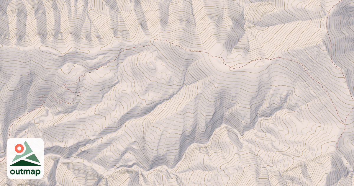 Map of Blacks Canyon