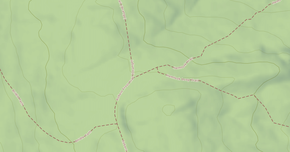 Map preview of Hemlock Trail