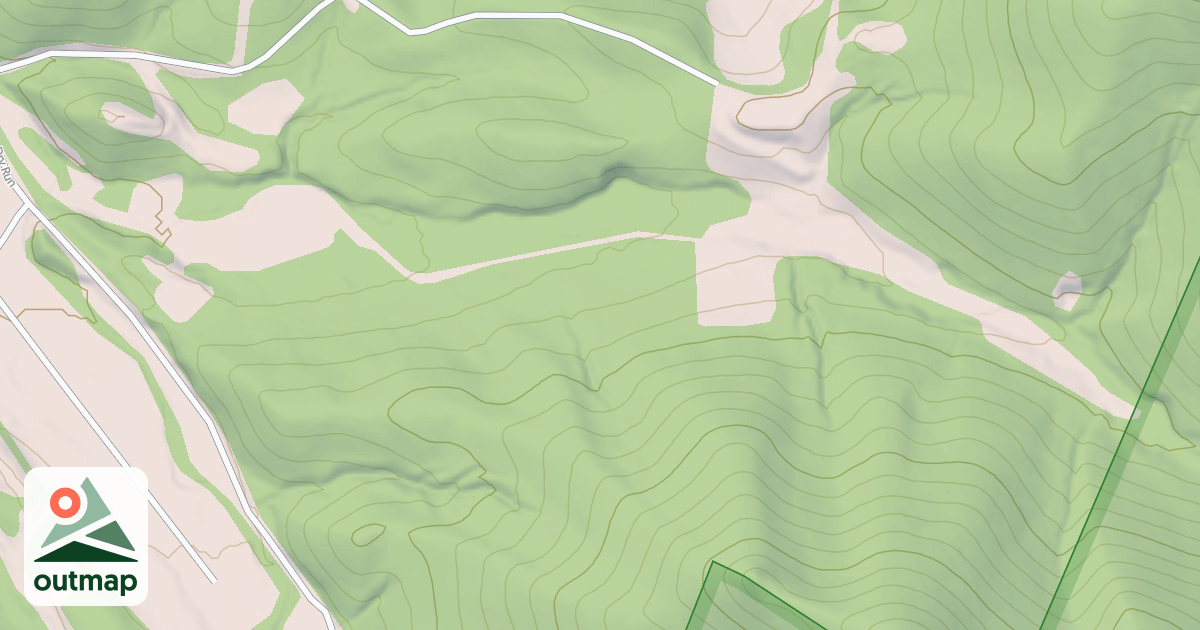 Map of LT. FORK DRY RUN