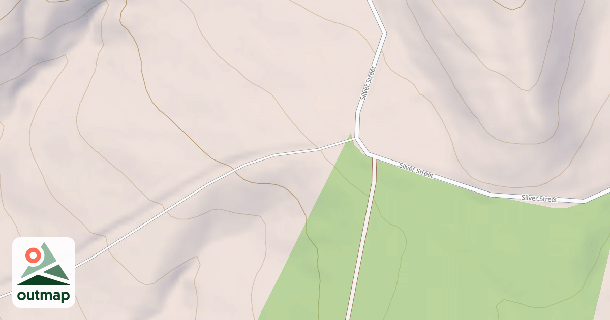 Map of Potter Mountain Trail