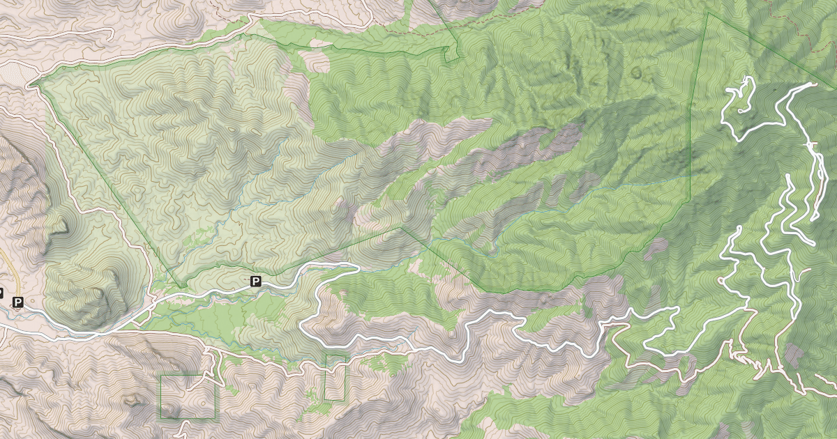 Map preview of MONTOSA CANYON