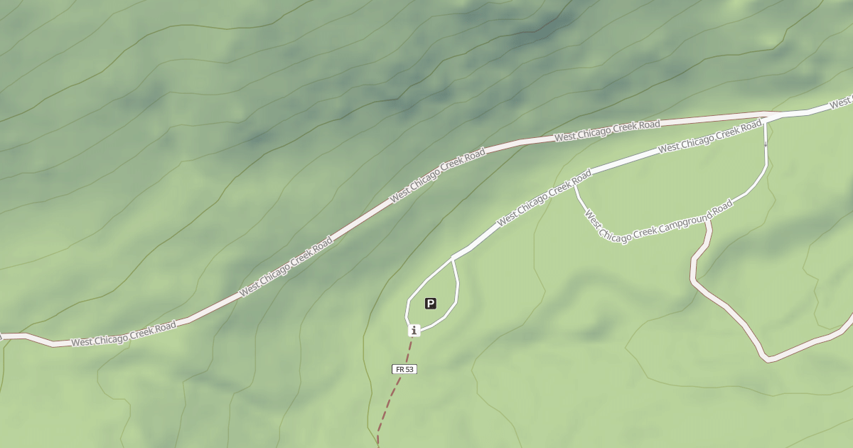 Map preview of LAKE EDITH ACCESS