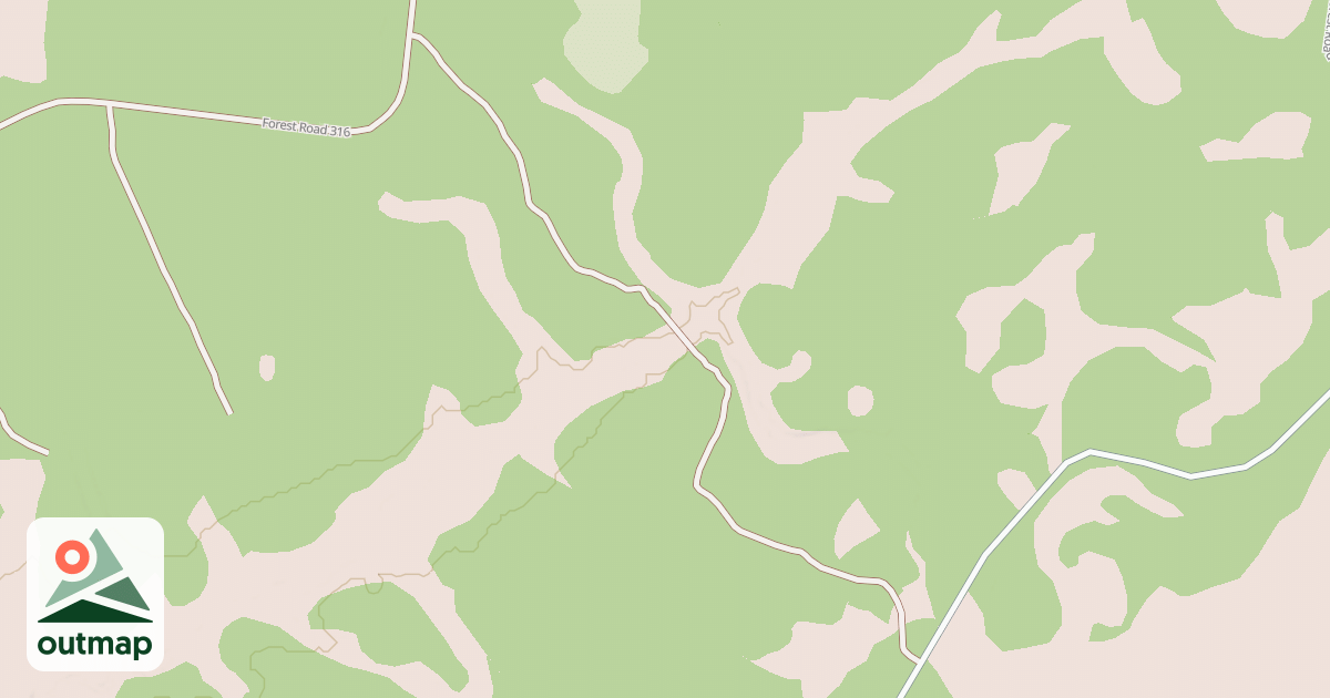 Map of USFS Motor Vehicle Use Map Roads {4E195B78-DE07-4F0F-92F0-88DA15CB1BAB}