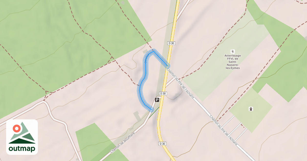 Map of Détour