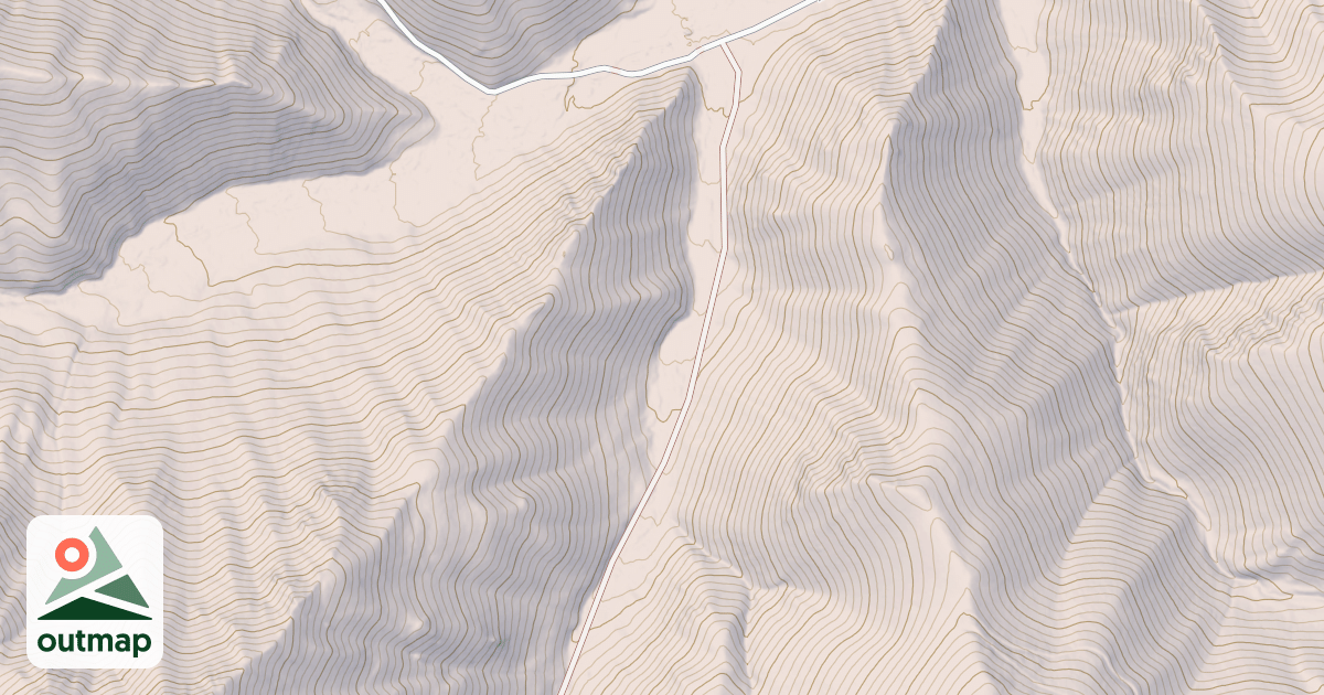 Map of Chipmunk Creek