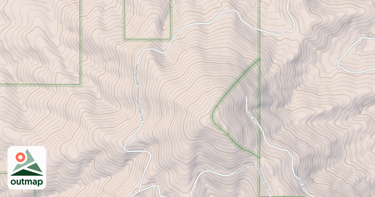 Map of HILL CREEK