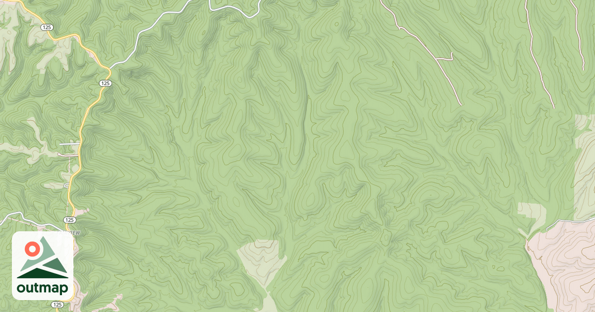 Map of TENNYSON HOLLOW