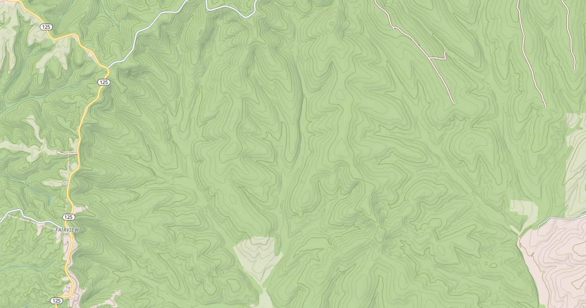 Map preview of TENNYSON HOLLOW
