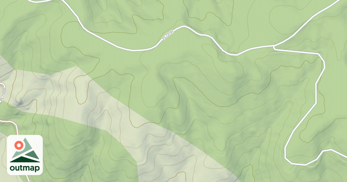 Map of (FDR) DORAN CREEK