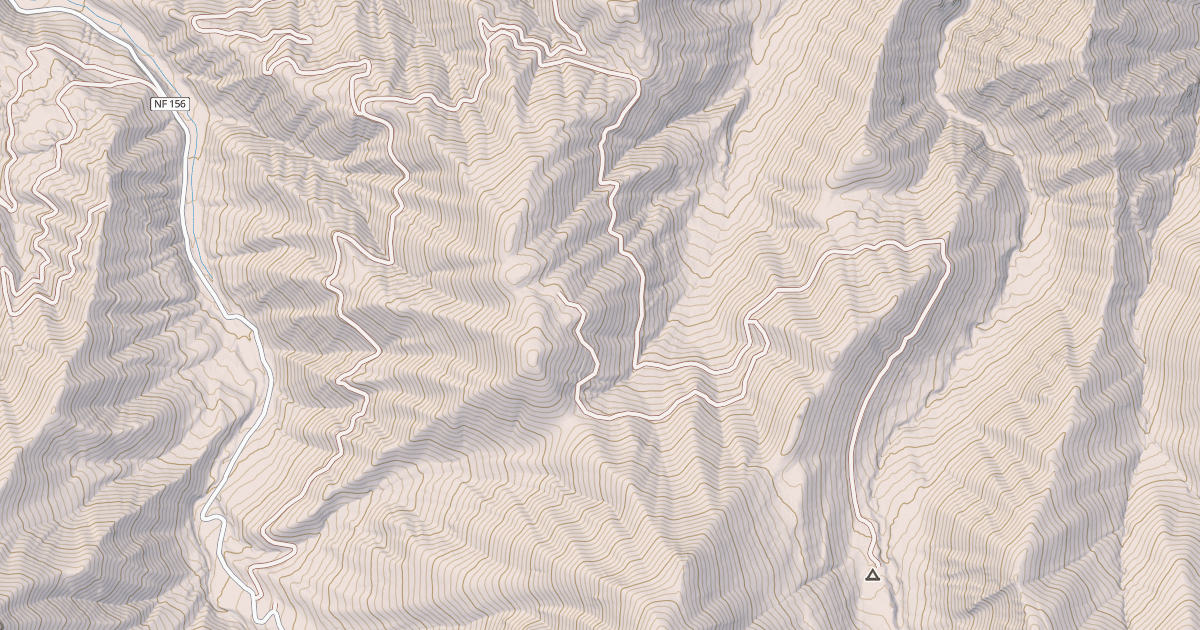 Map preview of HOT CREEK