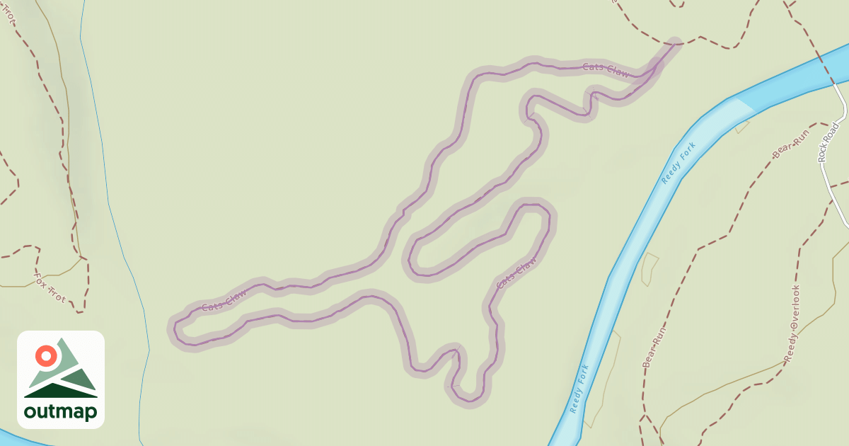 Map of Cats Claw