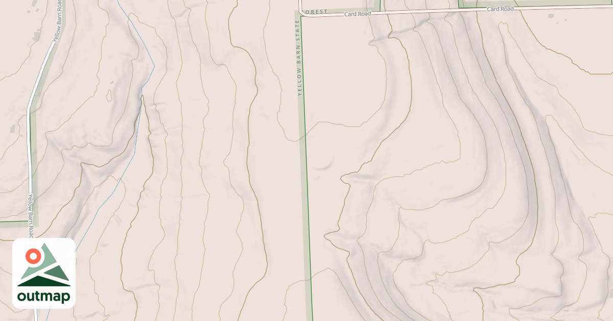 Map of Snowmobile Trail