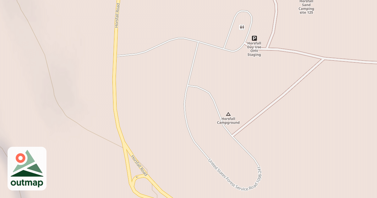 Map of HORSFALL STAGING AREA