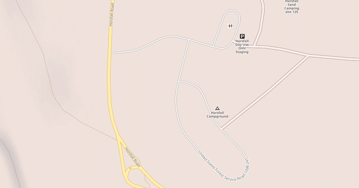 Map preview of HORSFALL STAGING AREA