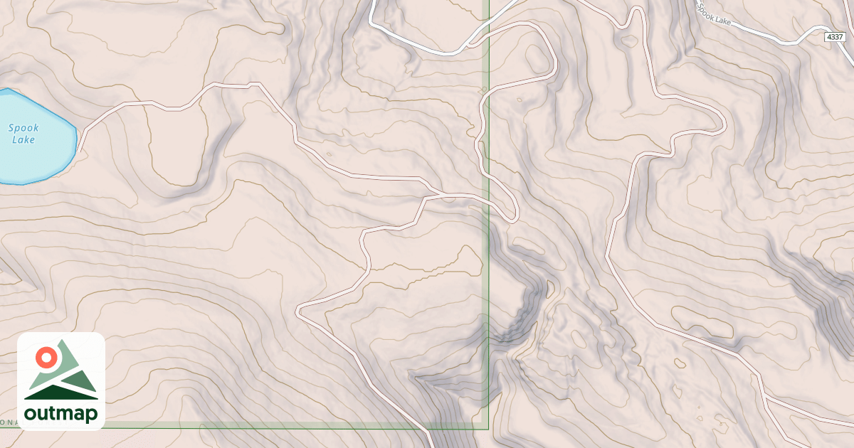 Map of GOBLIN SPUR