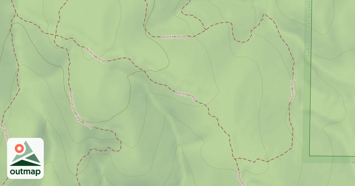 Map of North Loop