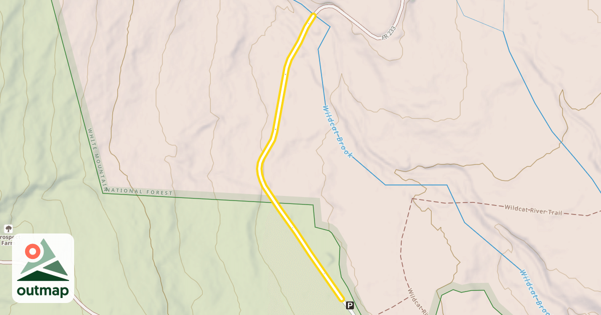 Map of FR 233