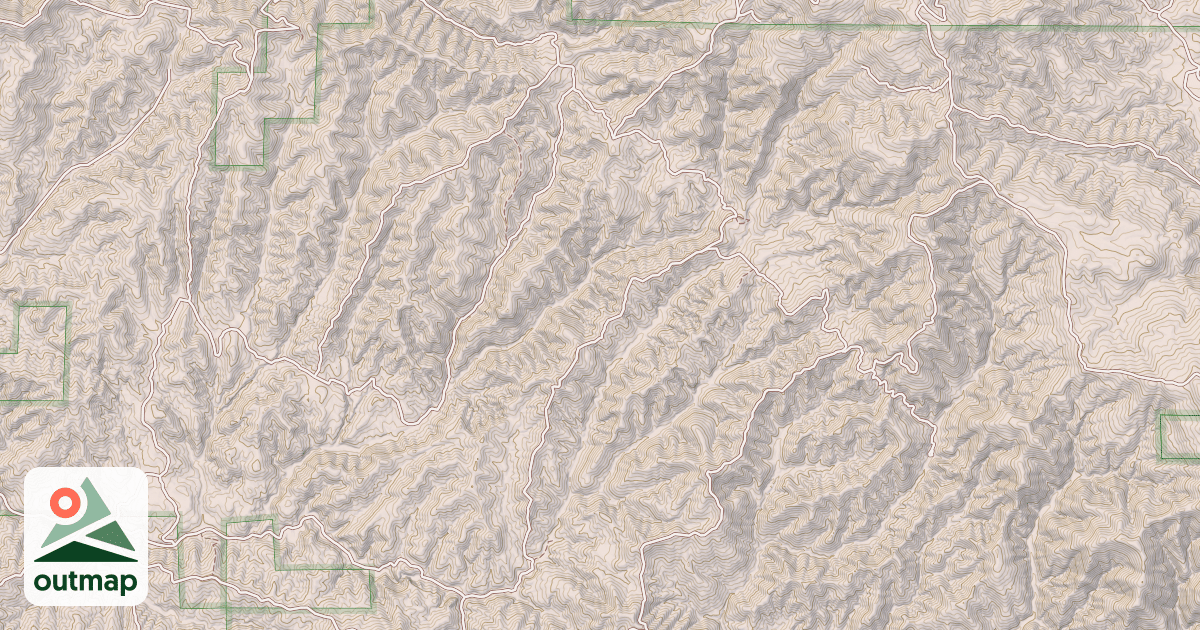 Map of USFS Motor Vehicle Use Map Trails 7015