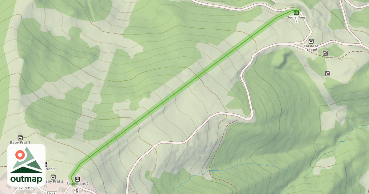 Map of Souleillous 1