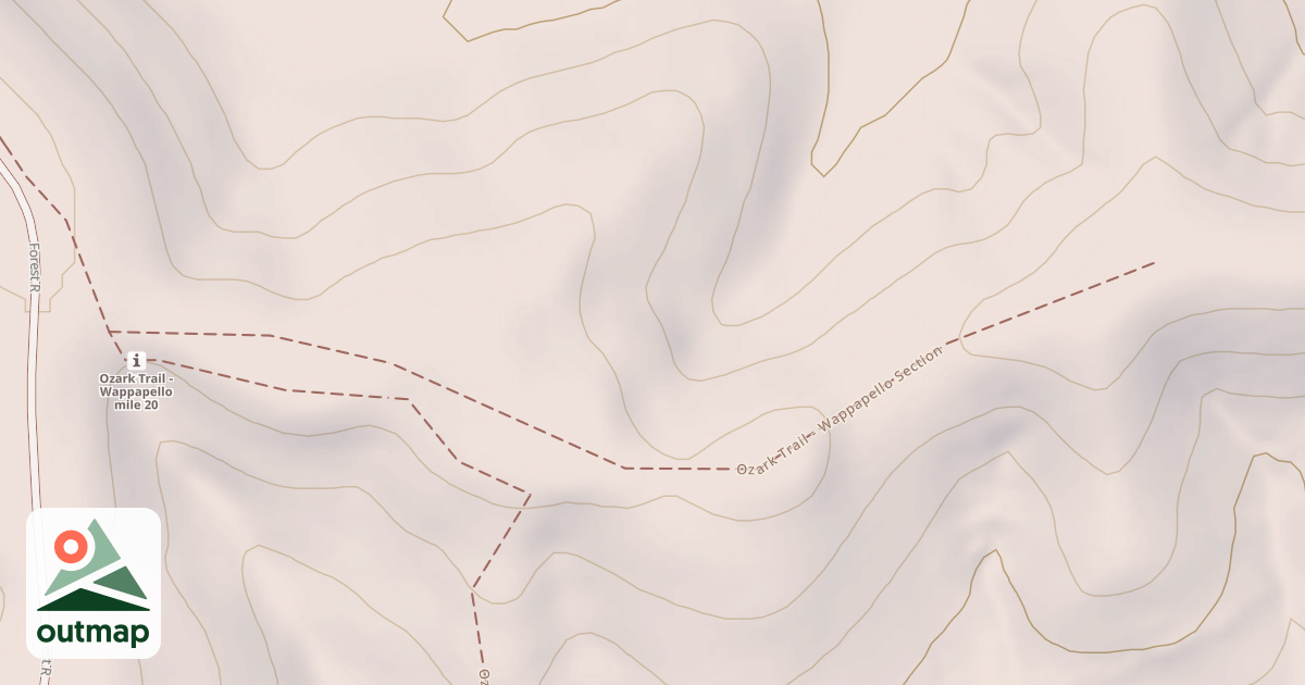 Map of SMOOT HOLLOW SPUR A