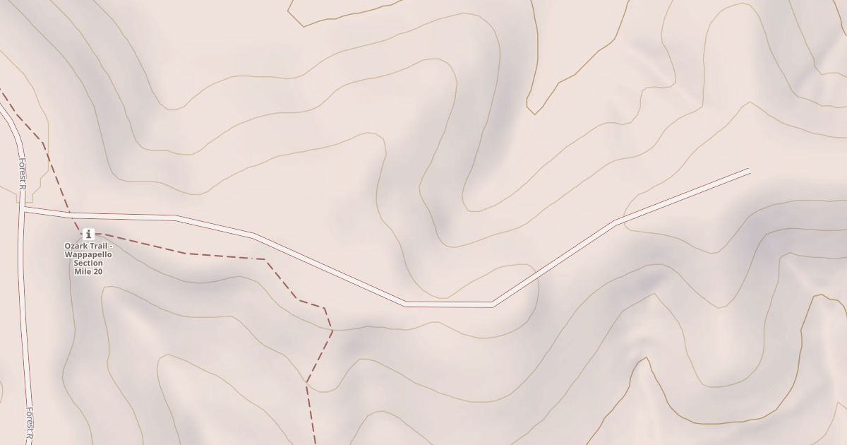 Map preview of SMOOT HOLLOW SPUR A