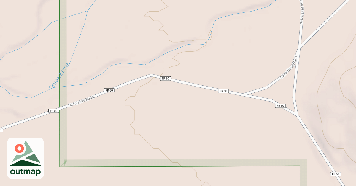 Map of FDR 60A THROUGH WASH