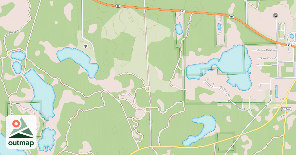 Map of USFS National Forest System Roads {A4C3B8FB-21B4-4989-9DCB-D7A8631F3073}